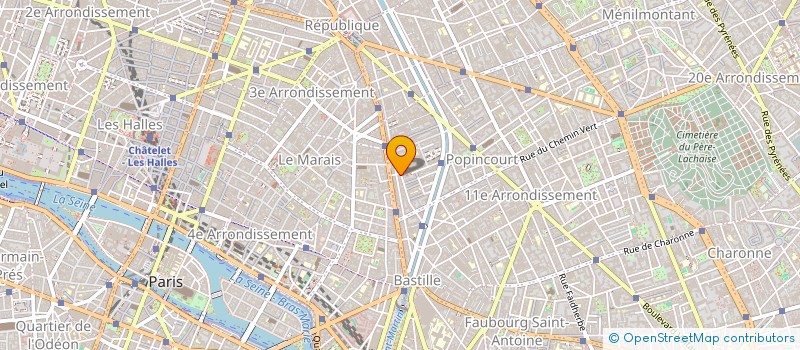 localisation de l'entreprise V.QUALI  PARIS