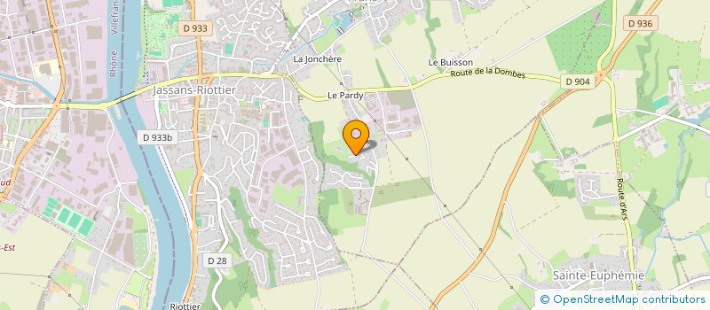 localisation de l'entreprise V.R.B.A à FRANS
