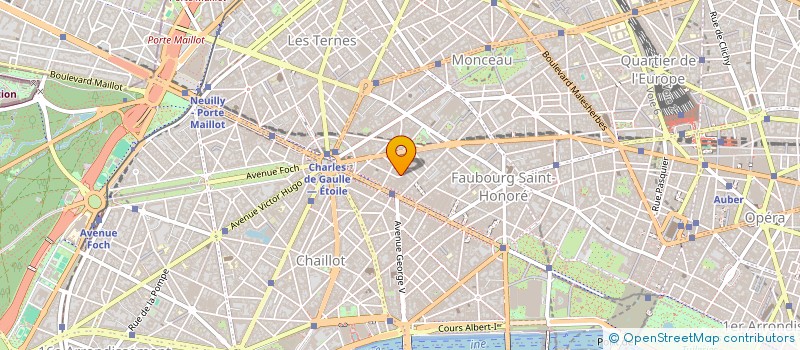 localisation de l'entreprise V.R.C.  PARIS