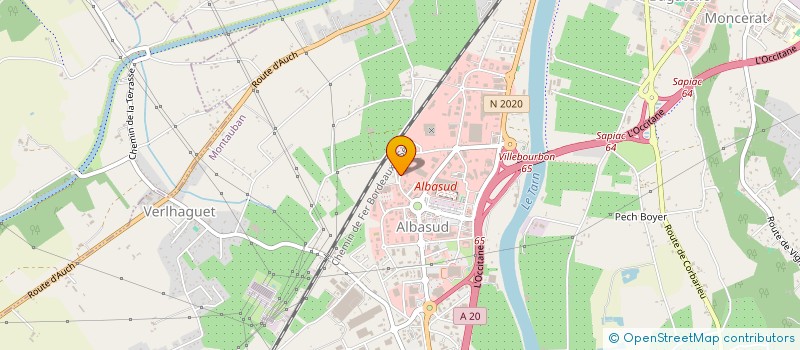 localisation de l'entreprise V.R.D. CONCEPT à MONTAUBAN