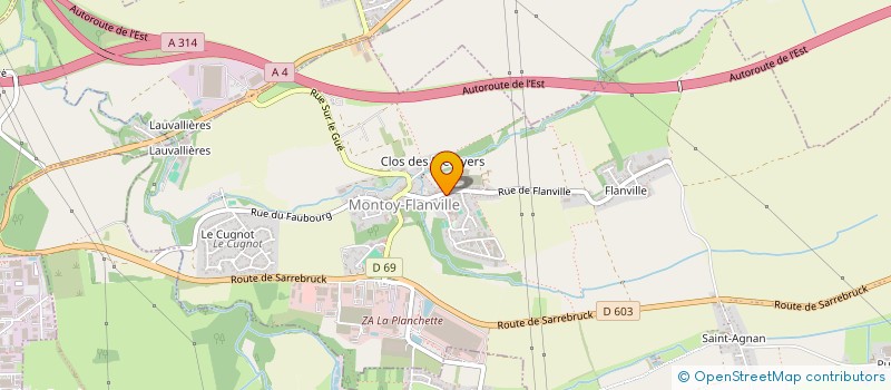 localisation de l'entreprise V.R.I. à OGY-MONTOY-FLANVILLE