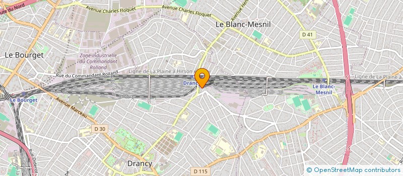 localisation de l'entreprise V&R RENOV  DRANCY