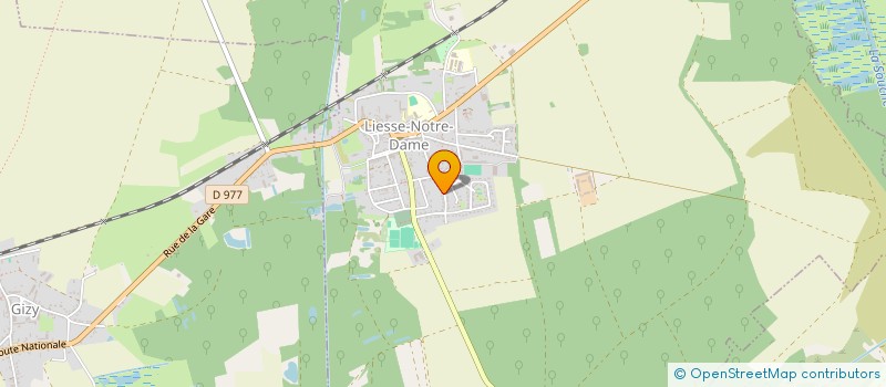 localisation de l'entreprise V RENOV  LIESSE-NOTRE-DAME