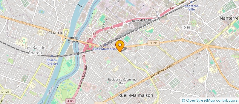 localisation de l'entreprise V ROMEYER AMINCISSEMENT à RUEIL-MALMAISON