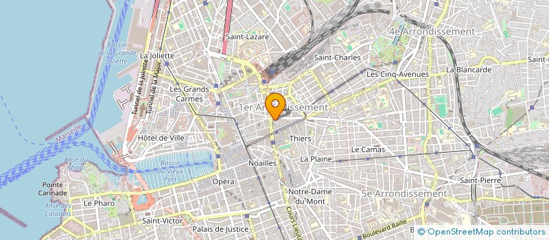 localisation de l'entreprise V.RTU à MARSEILLE