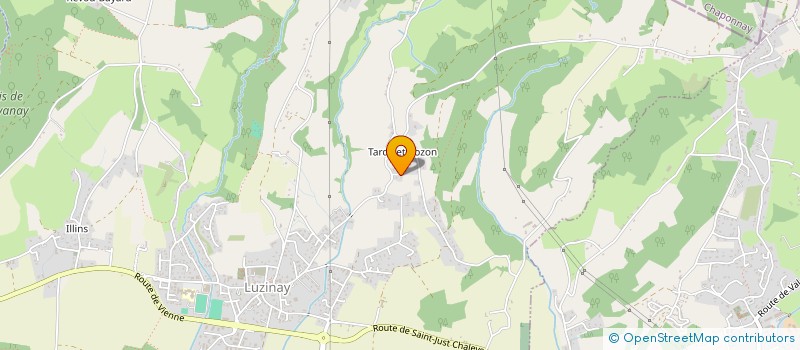 localisation de l'entreprise V&S  LUZINAY