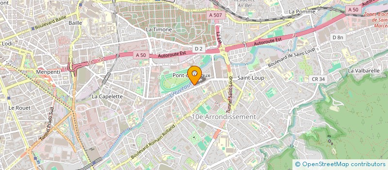 localisation de l'entreprise V&S à MARSEILLE