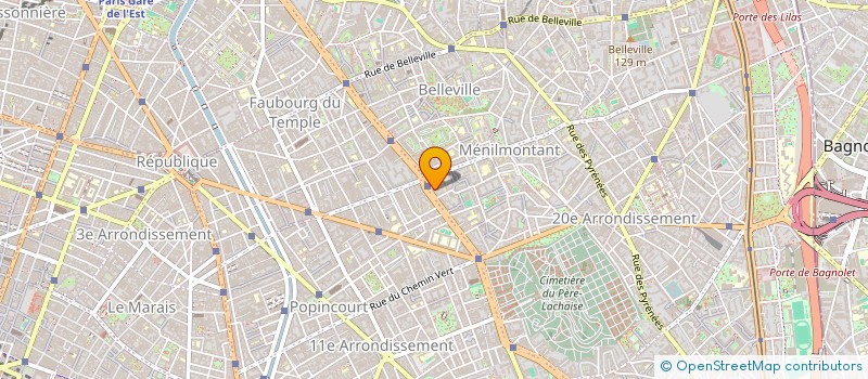 localisation de l'entreprise V.S ALIMENTATION GENERALE  PARIS