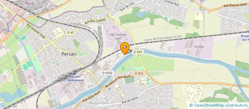 localisation de l'entreprise V S BAT à PERSAN