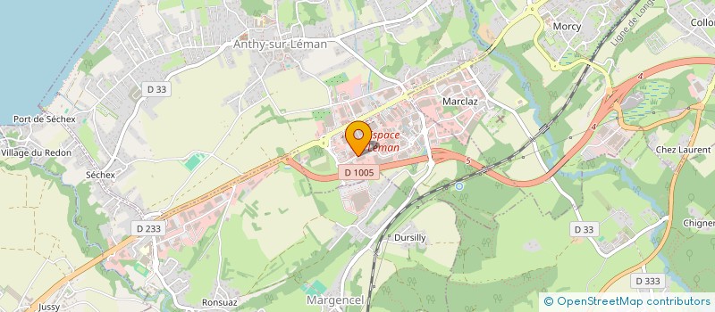 localisation de l'entreprise V.S. CONCEPT  ANTHY-SUR-LEMAN