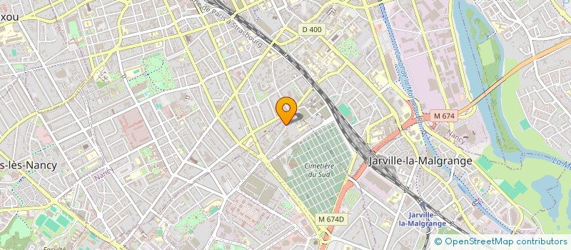 localisation de l'entreprise V.S.D. MEDICAL à VANDŒUVRE-LES-NANCY