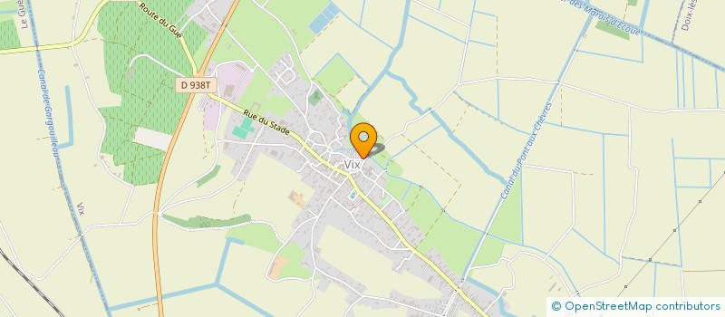 localisation de l'entreprise V.S.M.  VIX