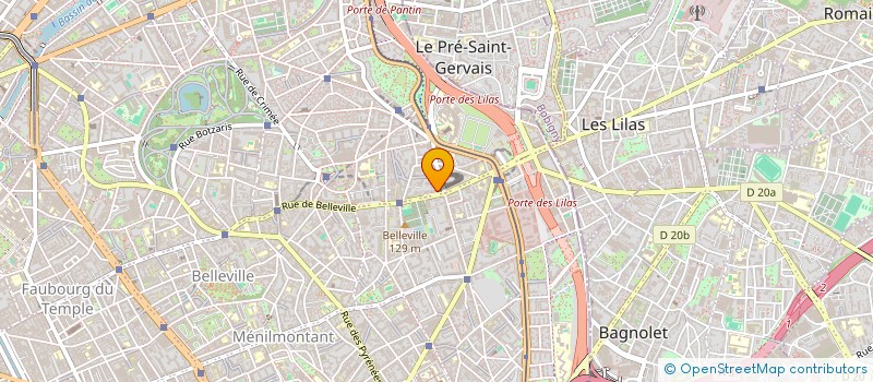 localisation de l'entreprise V.S.M EXO  PARIS