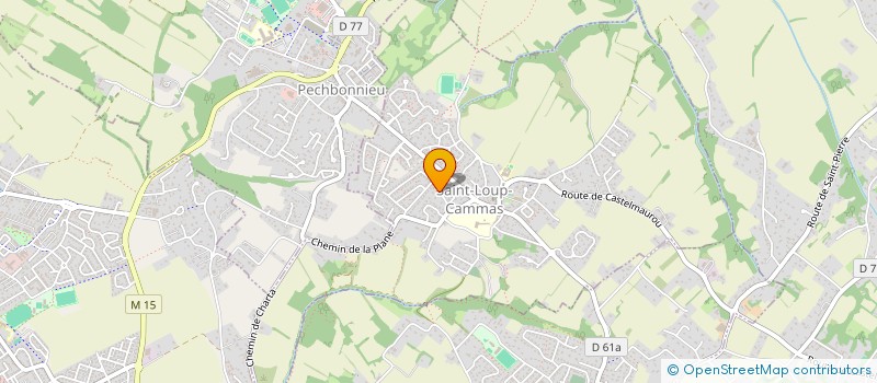 localisation de l'entreprise V.S.M VISIONS SONS ET MOUVEMENTS  SAINT-LOUP-CAMMAS