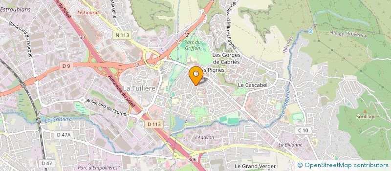 localisation de l'entreprise V S OPTIQUE à VITROLLES