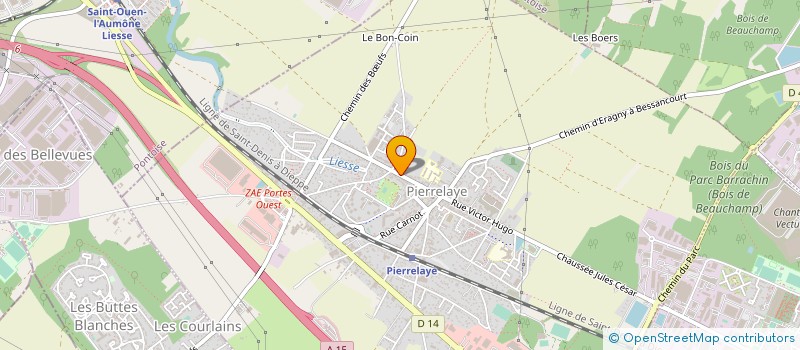 localisation de l'entreprise V.S.P. à HODENT