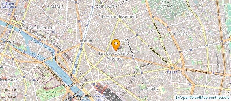 localisation de l'entreprise V S V ASSOCIES  PARIS