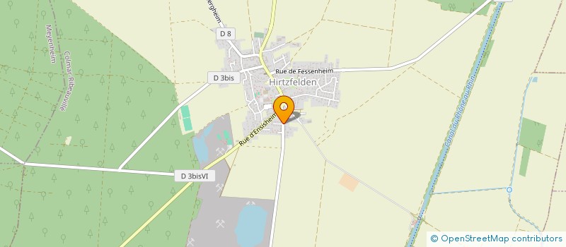 localisation de l'entreprise V.S WOOD  RUMERSHEIM-LE-HAUT