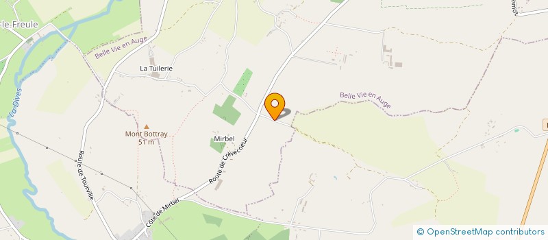 localisation de l'entreprise V.T  MEZIDON VALLEE D'AUGE