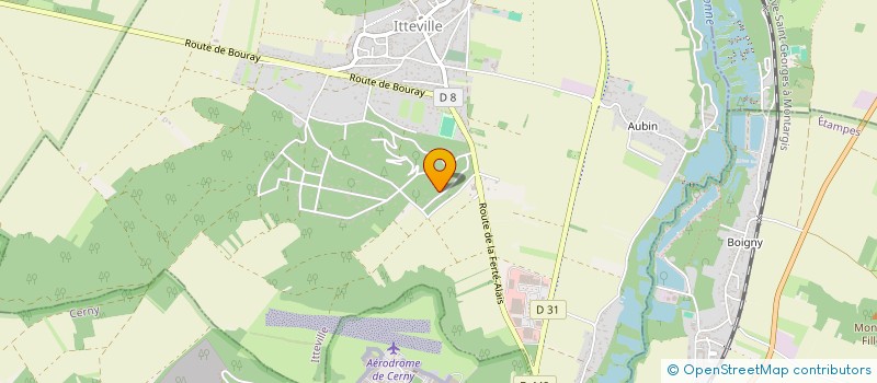 localisation de l'entreprise V.T.C NETTOYAGE INDUSTRIEL  ITTEVILLE