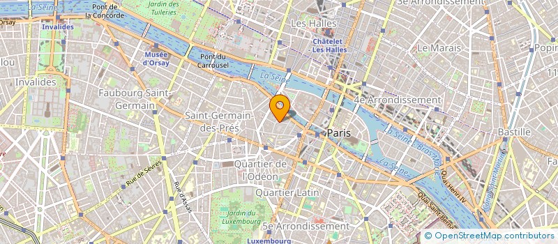 localisation de l'entreprise V T DIFFUSION à PARIS
