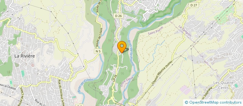 localisation de l'entreprise V.T INVEST  ENTRE-DEUX