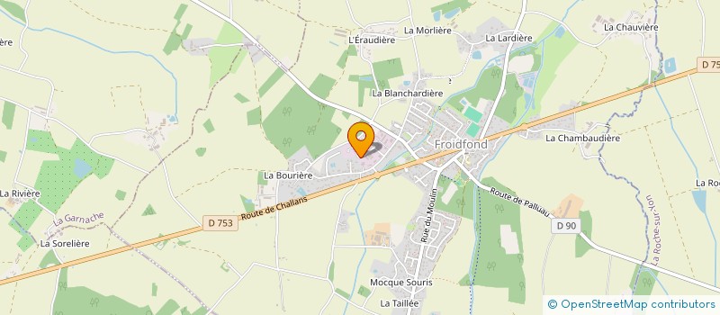 localisation de l'entreprise V.T.O. à SOULLANS