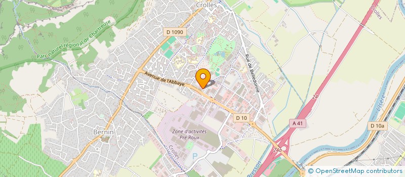 localisation de l'entreprise V&T VENTURES à CROLLES