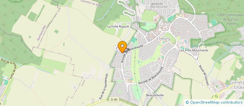 localisation de l'entreprise V-TECH à GIF-SUR-YVETTE
