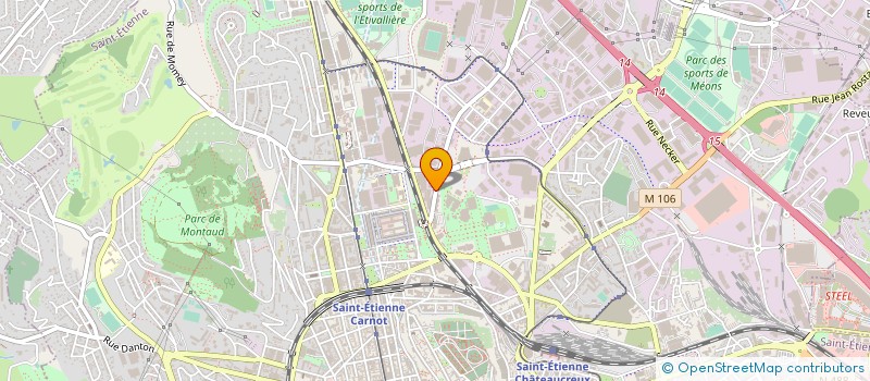 localisation de l'entreprise V-TECH CREATIONS  SAINT-ETIENNE