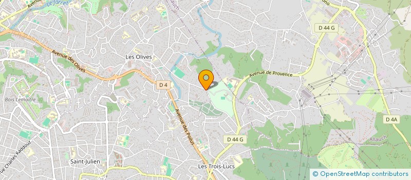 localisation de l'entreprise V'TL à MARSEILLE