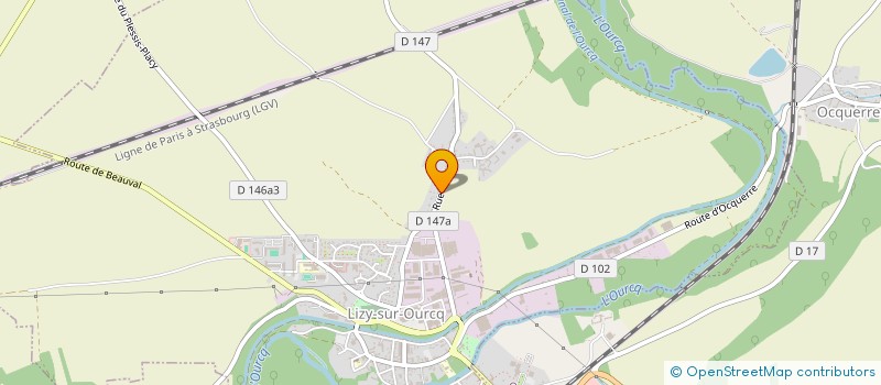 localisation de l'entreprise V TRANSPORTS  LIZY-SUR-OURCQ