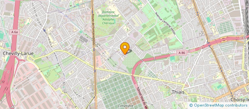 localisation de l'entreprise V-TRAVAUX PRO  VITRY-SUR-SEINE