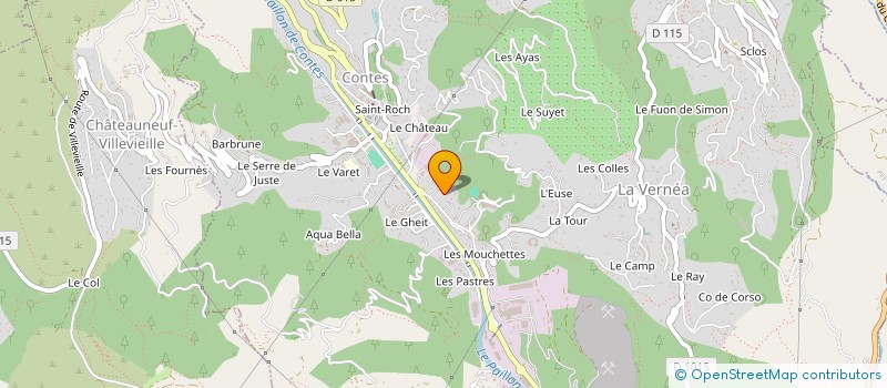 localisation de l'entreprise V V AGENCEMENT à CONTES