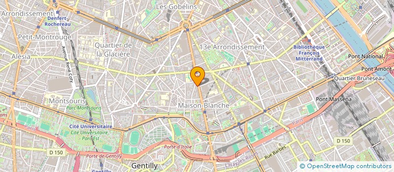 localisation de l'entreprise V&V BEAUTE  PARIS