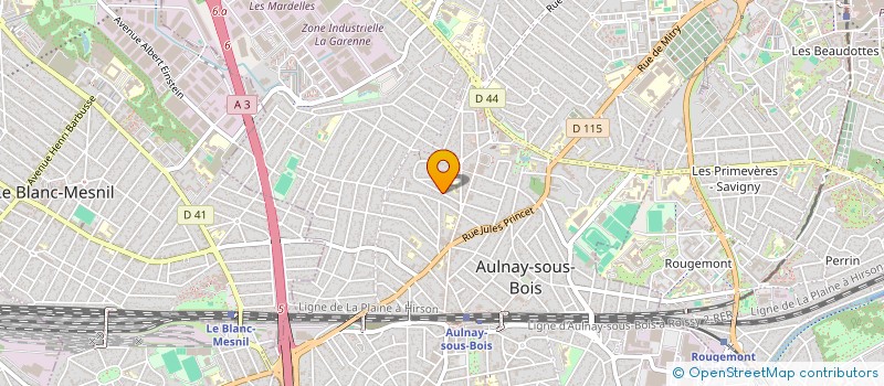 localisation de l'entreprise V&V GROUP à AULNAY-SOUS-BOIS