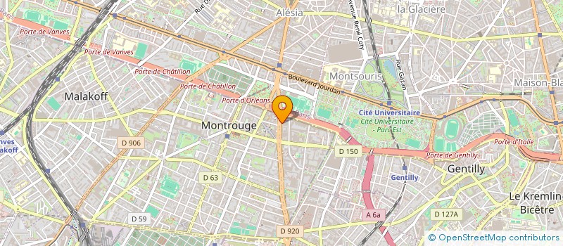 localisation de l'entreprise V&V - LES AGENTS VOIX à PARIS