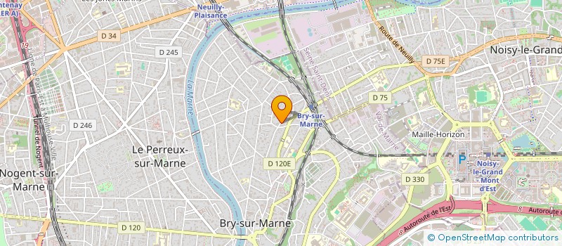 localisation de l'entreprise V V REITER à BRY-SUR-MARNE