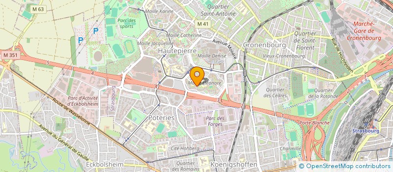 localisation de l'entreprise V&V RENOVATION  STRASBOURG