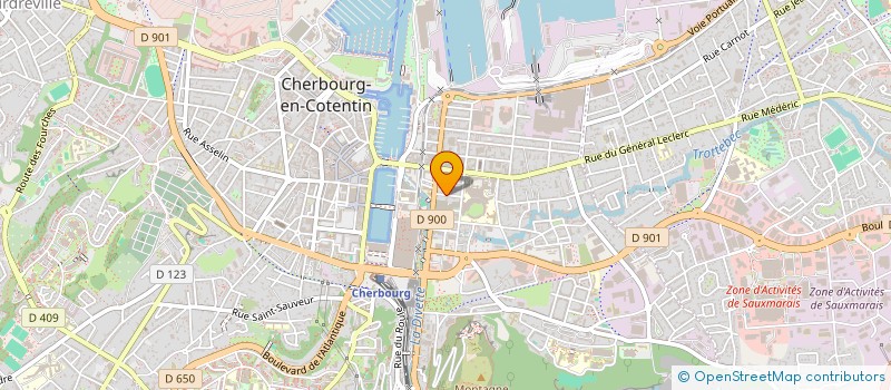 localisation de l'entreprise V1 à CHERBOURG-EN-COTENTIN
