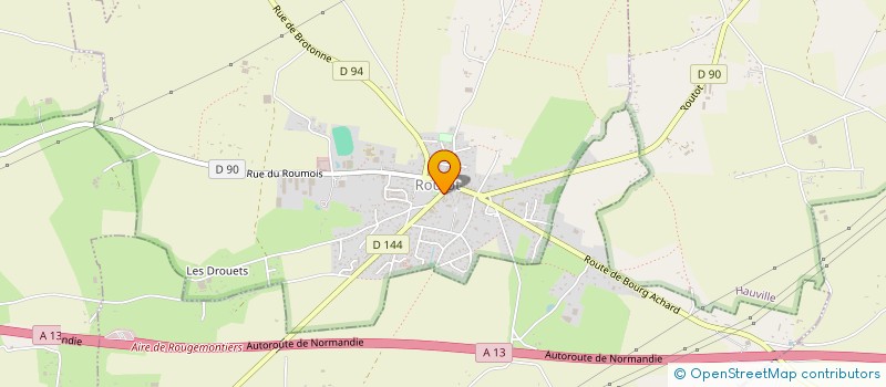 localisation de l'entreprise V110  ROUTOT