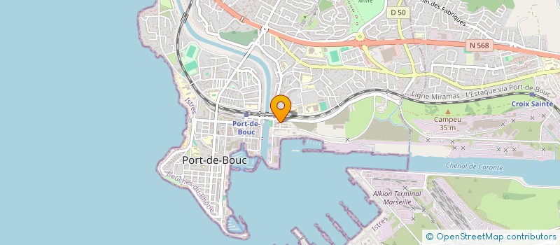 localisation de l'entreprise V12 à PORT-DE-BOUC