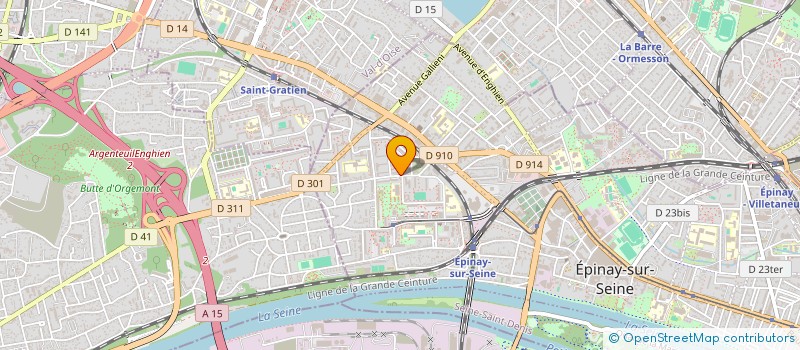 localisation de l'entreprise V12 AZH RJ à EPINAY-SUR-SEINE