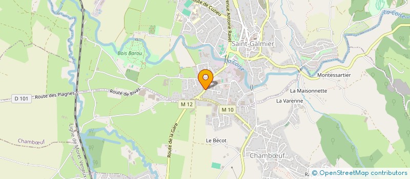 localisation de l'entreprise V14 F12  SAINT-GALMIER