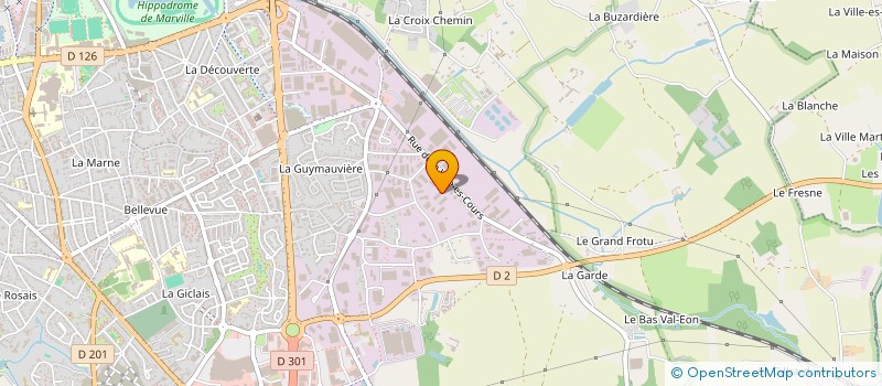 localisation de l'entreprise V2 EMERAUDE  SAINT-MALO