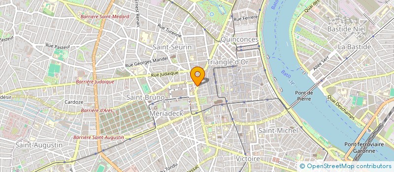 localisation de l'entreprise V2 FILMS  BORDEAUX