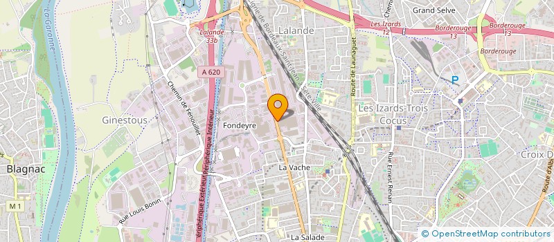 localisation de l'entreprise V21 LAB à TOULOUSE