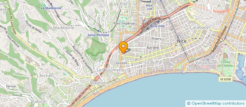 localisation de l'entreprise V23  VILLEFRANCHE-SUR-MER