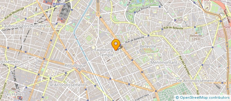 localisation de l'entreprise V2C  PARIS