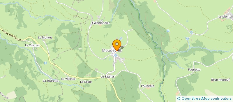 localisation de l'entreprise V2CG  MOUDEYRES